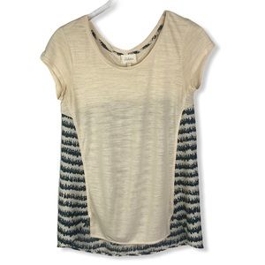 Deletta/Anthro pattern top size medium